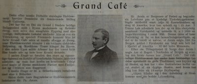 Thorstein Schjelderup Jersin og Grand Cafe